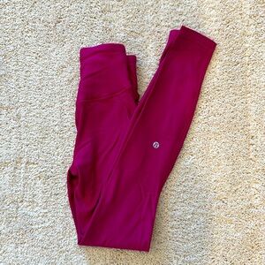 Lululemon leggings, size 0